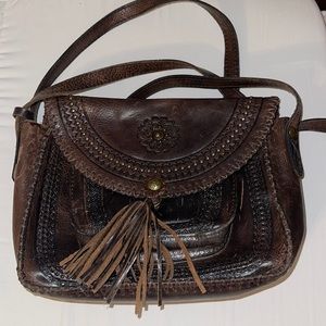 Patricia Nash Beaumont Leather Crossbody